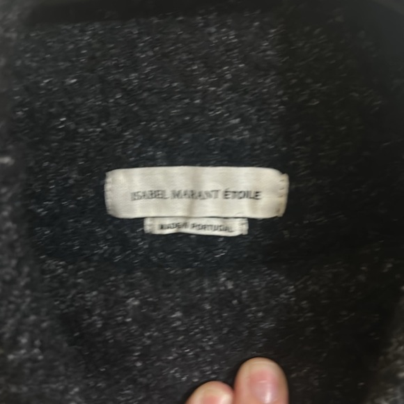 EUC Isabel Marant Etoile Virgin Wool Turtleneck 3/4 Sleeve Top - Picture 2 of 5